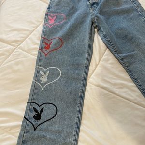 Playboy graphic jeans